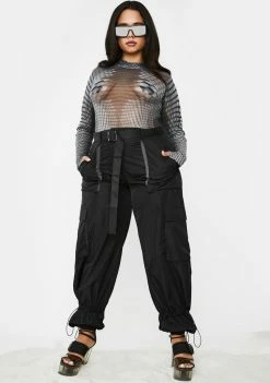 Poster Grl BRB Offline Mode Cargo Joggers