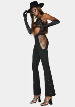 Poster Grl Game The System High Waist Flares