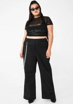 Poster Grl Legit Daily Grind Wide Leg Pants