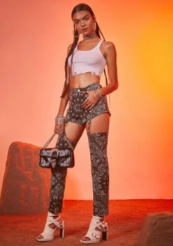 Poster Grl After Sundown Convertible Pants Bottoms