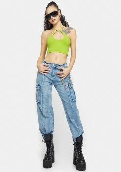 Poster Grl Lime Rock Ur Body O-Ring Tank