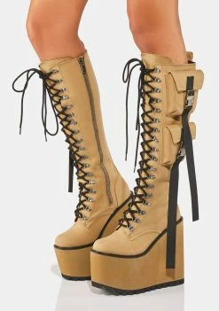 Poster Grl Invest In Myself Utility Boots