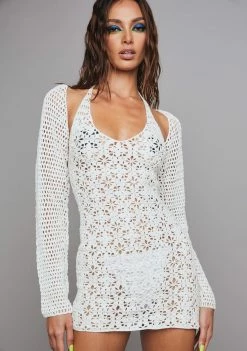 Poster Grl Dance With You Crochet Dress Set