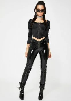 Poster Grl Texts On Read Corset Top