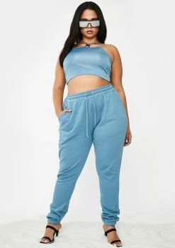 Poster Grl Chill Bye Send To Voicemail Crop Tank