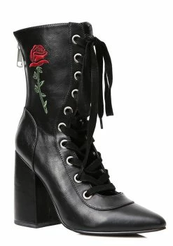 Poster Grl Last Rose Lace-Up Boots Boots & Booties