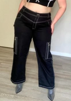 Poster Grl Bottoms Gotta Work The System Cargo Pants