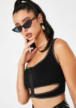 Poster Grl Tops Caption This Underboob Top