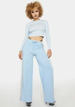 Poster Grl Icy Baby Long Sleeve Crop Top