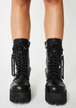 Poster Grl Play No Gamez Flight Boots Boots & Booties