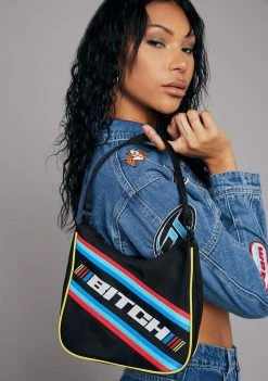 Poster Grl Earn My Stripes Shoulder Bag Bags & Wallets