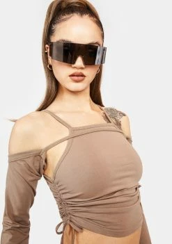 Poster Grl Mention Me Tank And Shrug Set