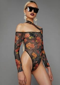 Poster Grl Honest Confessions Cut-Out Bodysuit