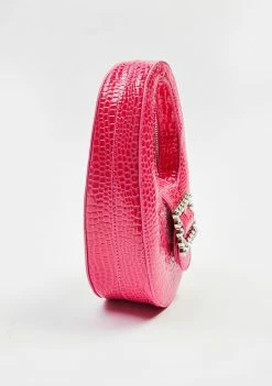 Poster Grl Bags & Wallets Candy Getting Wild Mini Croc Purse