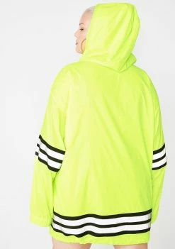 Poster Grl Mz Bodak Proceed With Caution Reflective Parka Outerwear