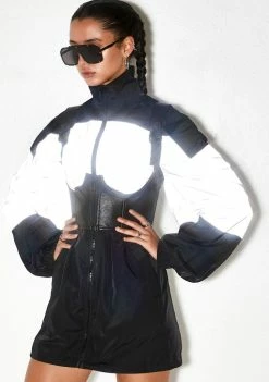 Poster Grl Outerwear Shine Like Me Reflective Anorak
