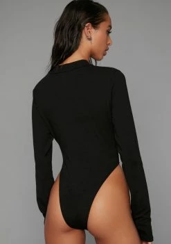 Poster Grl Stay Watching Long Sleeve Bodysuit Tops