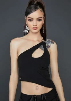 Poster Grl Wicked Karma's Kiss Asymmetric Tank Top