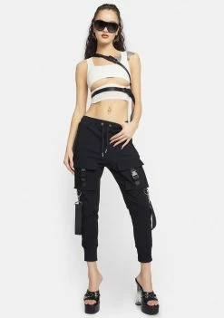 Poster Grl Icy On The Rise Buckle Corset Tank
