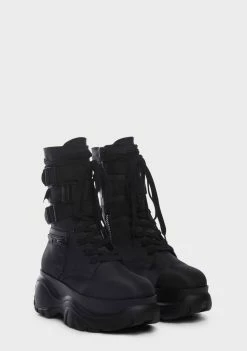 Poster Grl Mad Hustle Pocket Combat Boots