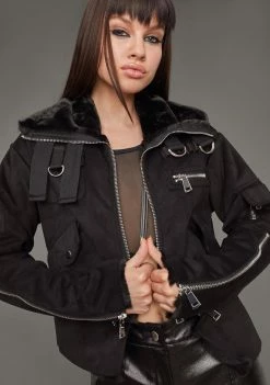 Poster Grl Outerwear Project Runaway Bomber Jacket