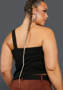 Poster Grl Plus Wicked Karma's Kiss Asymmetric Tank Top