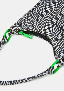 Poster Grl Warped Realm Checkered Shoulder Bag Bags & Wallets