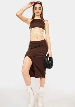 Poster Grl Jumpsuits & Rompers Bad Influence Sporty Skirt Set