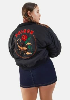 Poster Grl Deadly Scorpion Lust Bomber Jacket