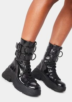 Poster Grl Boots & Booties Hollywood Hiker Combat Boots