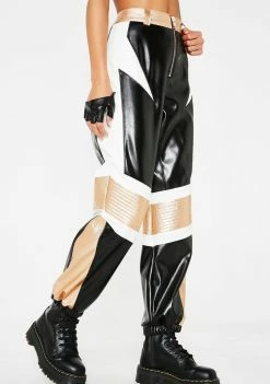 Poster Grl Mamacita Moto Pants Bottoms