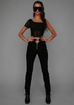 Poster Grl Look At Me Now Asymmetrical Top