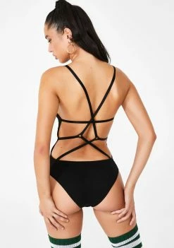 Poster Grl Holla Back Knit Bodysuit