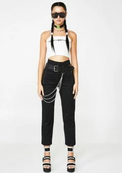 Poster Grl Icy Danger Zone Chain Cami Tops