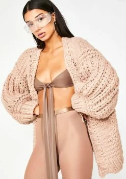 Poster Grl Tops Luxx Life Chunky Sweater