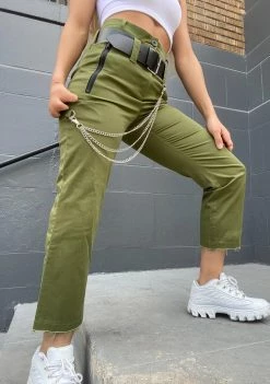 Poster Grl Kush Trap Nightz Chain Trousers Bottoms