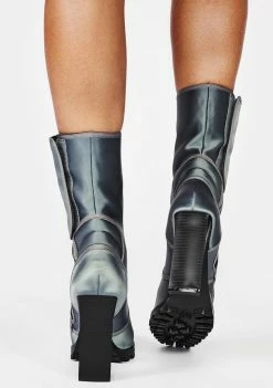 Poster Grl Slick Tricks Colorblock Booties Boots & Booties