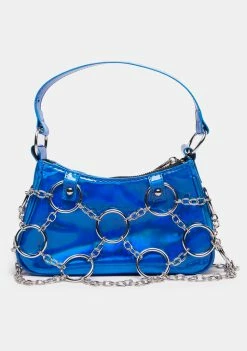 Poster Grl Aqua Check Yourself Shoulder Bag Shoulder Bags