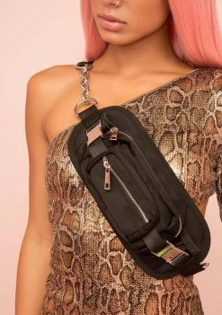 Poster Grl Bags & Wallets Buckle Up Baddie Fanny Pack