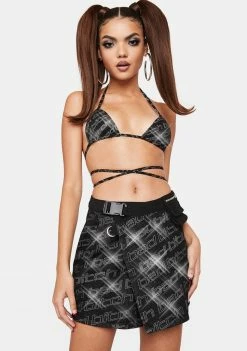 Poster Grl Baddie Mentality Mini Skirt