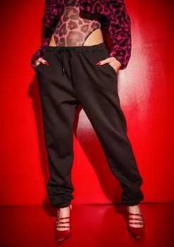 Poster Grl Goddess Time Fleece Joggers