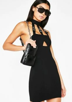 Poster Grl Drip Harder Buckle Dress Dresses
