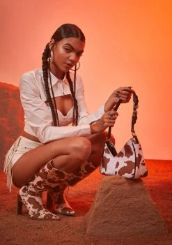 Poster Grl Round 'Em Up Cowhide Shoulder Bag Bags & Wallets