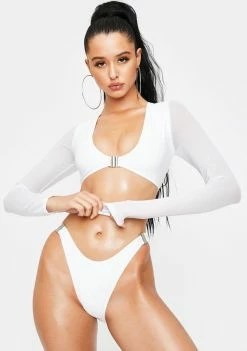 Poster Grl Beach Club Long Sleeve Bikini Set