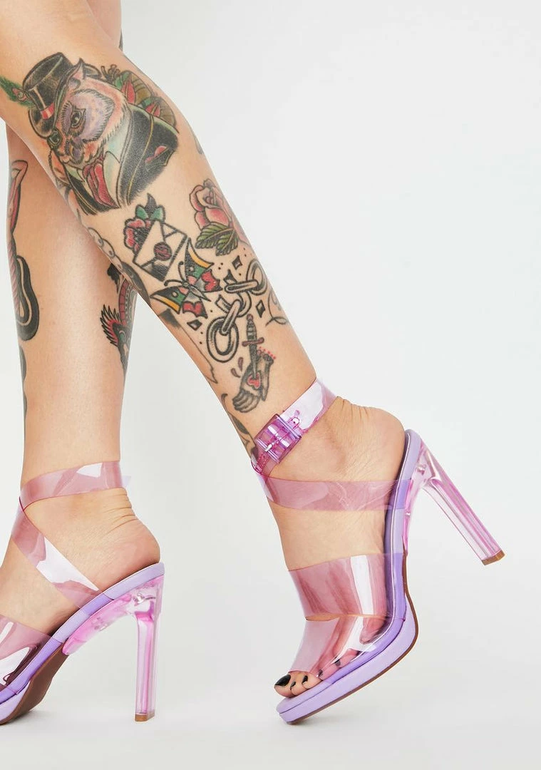 Poster Grl Pretty Lil Liar Clear Heels 1 Poster Grl Pretty Lil Liar Clear Heels