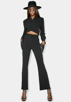 Poster Grl Cut A Deal Crop Blazer Outerwear