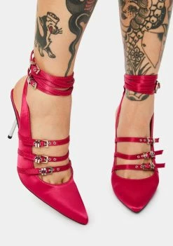 Poster Grl Peaceful Pleasures Mini Buckle Heel
