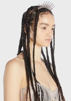 Poster Grl Deja Vu Rhinestone Spiked Headband