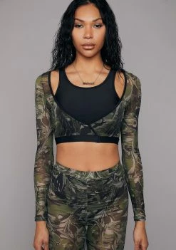 Poster Grl I'm A Catch Mesh Pants Set