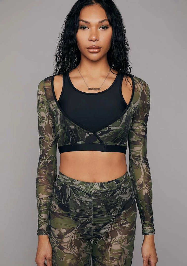 Poster Grl I'm A Catch Mesh Pants Set 1 Poster Grl I'm A Catch Mesh Pants Set